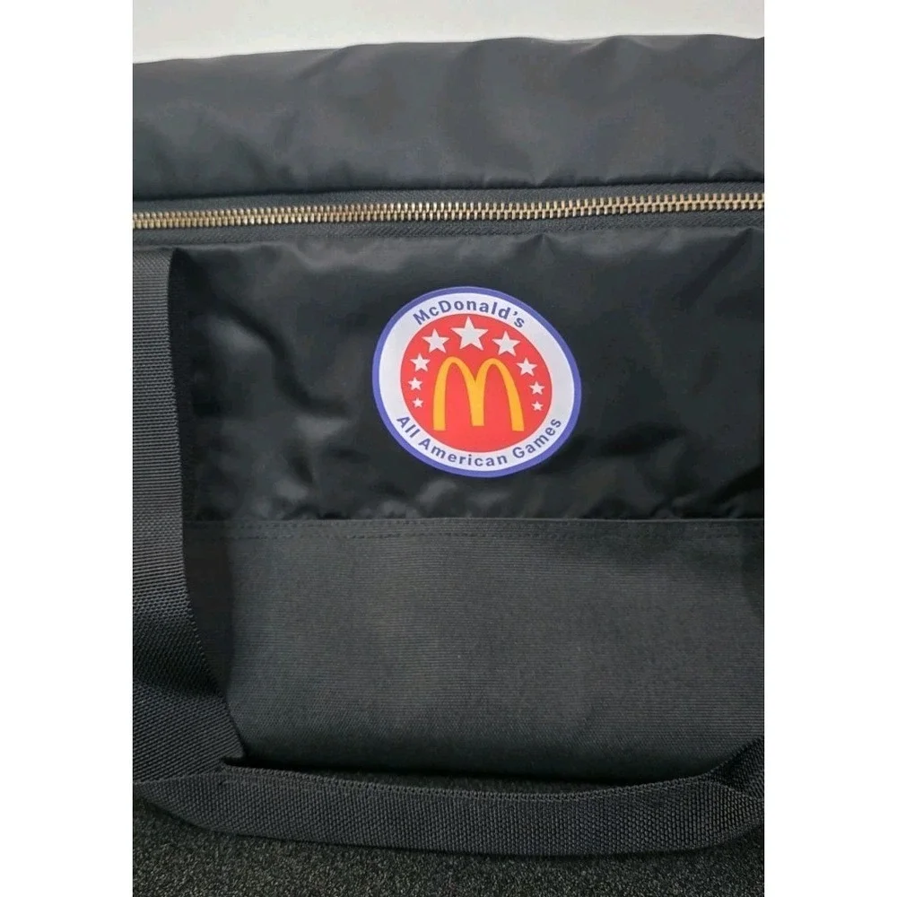 Adidas McDonald's‎ All-American Games Player Issued Team Duffle Travel Bag Black